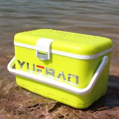 Yuebao mini fishing box fishing insulated box car medical vaccine cooler portable live shrimp box ba white