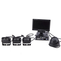 7-inch hd vehicle recorder 24V vehicle four-way monitoring vehicle black box vehicle monitoring vehi ZYR360 