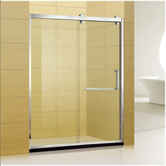 304不锈钢移门式钢化玻璃淋浴房 P-1002公寓式简易整体淋浴房 非标定制P-1002