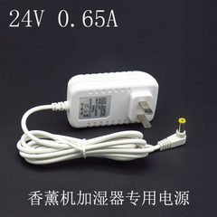 24v650ma power adapter 24v aromatherapy machine humidifier special power supply White, black 