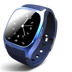 智能手表腕表M26 同步拨号安卓智能手机伴侣蓝牙手表触屏手表 白色