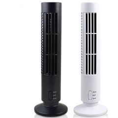 The new two - speed switch mini fan no - blade fan air - conditioning tower fan quiet small fan elec white 