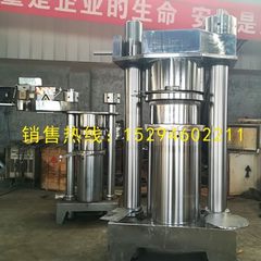 Type 180 automatic hydraulic cheese jute oil press rapeseed peanut soybean small grinder sesame oil  1100 * 1000 * 1500 