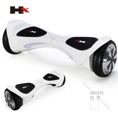 APP自平衡电动扭扭车 欢喜厂家直销代步平衡车 儿童玩具思维车 白色 6.5寸