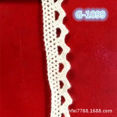 G-1099 pure cotton fine line dog tooth wave Japane white 1 cm 