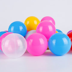 厂家大量供应批发儿童玩具彩色球 PE材质海洋球环保加厚波波球
