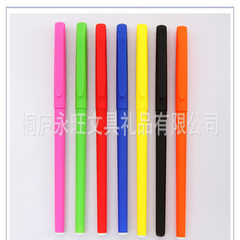 广告笔定制批发中性笔定做办公碳素黑色签字笔 企业宣传礼品水笔 0.5mm