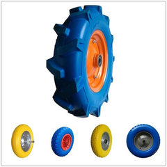 3.00-8 3.50-8 4.00-8pu发泡轮可通过REACH环保检测，手推车轮胎