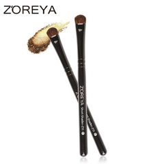 厂家直销ZOREYA正品专业小马毛眼影刷大号圆头美容化妆刷一件代发 黑色