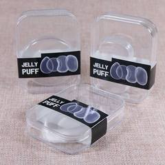 Manufacturer spot silica gel powder puff transpare Round (large package) 