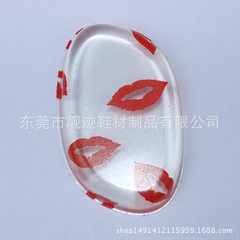 Transparent silicone powder puff makeup jelly powd The leaf shape 