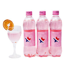 新货网红爱琴海粉色可乐450mL雪碧碳酸饮料汽水