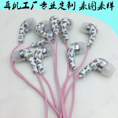 Shenzhen earphone factory painted pattern gift pro 