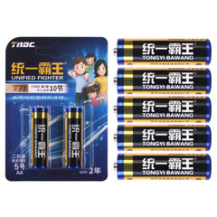 统一霸王 5号电池 1.5v玩具计算器无线鼠标电池专用5号干电池 7号 7号