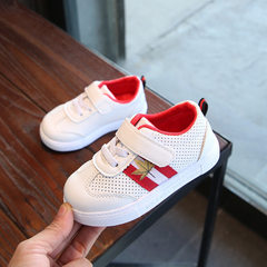 Handol 2018 spring new girls` casual shoes Korean  red The length within 21 yards is 13.2cm 