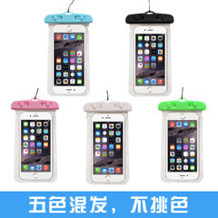 Mobile phone waterproof bag waterproof mobile phon Type E transparent mix 6.0 inches or less 