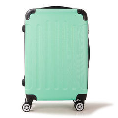 拉杆箱万向轮20寸男皮箱行李箱24寸女学生密码箱登机旅行箱 绿色 20寸