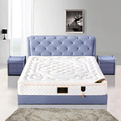 High-end custom-made simmons mattresses at the gam Powder memory knitted fabric + independent spring + brown + latex 1350 * 2000 