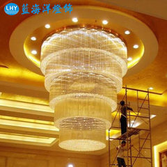 Factory customized hotel club hall chandelier non- 2000 * 4000 mm 