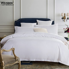 Manufacturer direct sale star hotel bedding pure c 1.2 meter bed three-piece set 