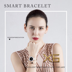 Intelligent Bracelet X6 Ceramic Craft Elegant Gift pedometer Foreign Trade Explosion X6 New Intelligent Bracelet