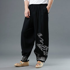 New Chinese style men's casual trousers in autumn 2018 Mafan clothes Picture color Uniform code